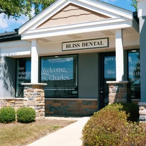 Bliss Dental Center office and team St. Charles IL