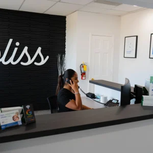 Bliss Dental Center office and team St. Charles IL